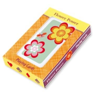 Mudpuppy Flower Power Playing Cards