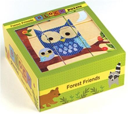 Mudpuppy Forest Friends Block Puzzles