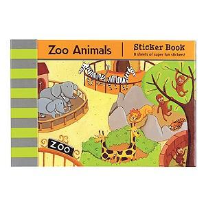 Mudpuppy Zoo Animals Book of Stickers