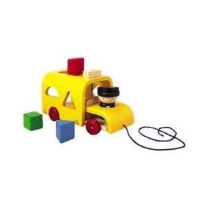 Plan Toys Preschool Sorting Bus