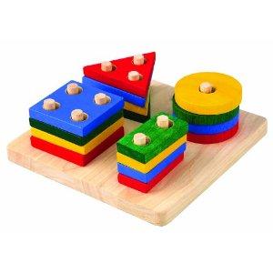 Plan Toys Geometric Sorting Board