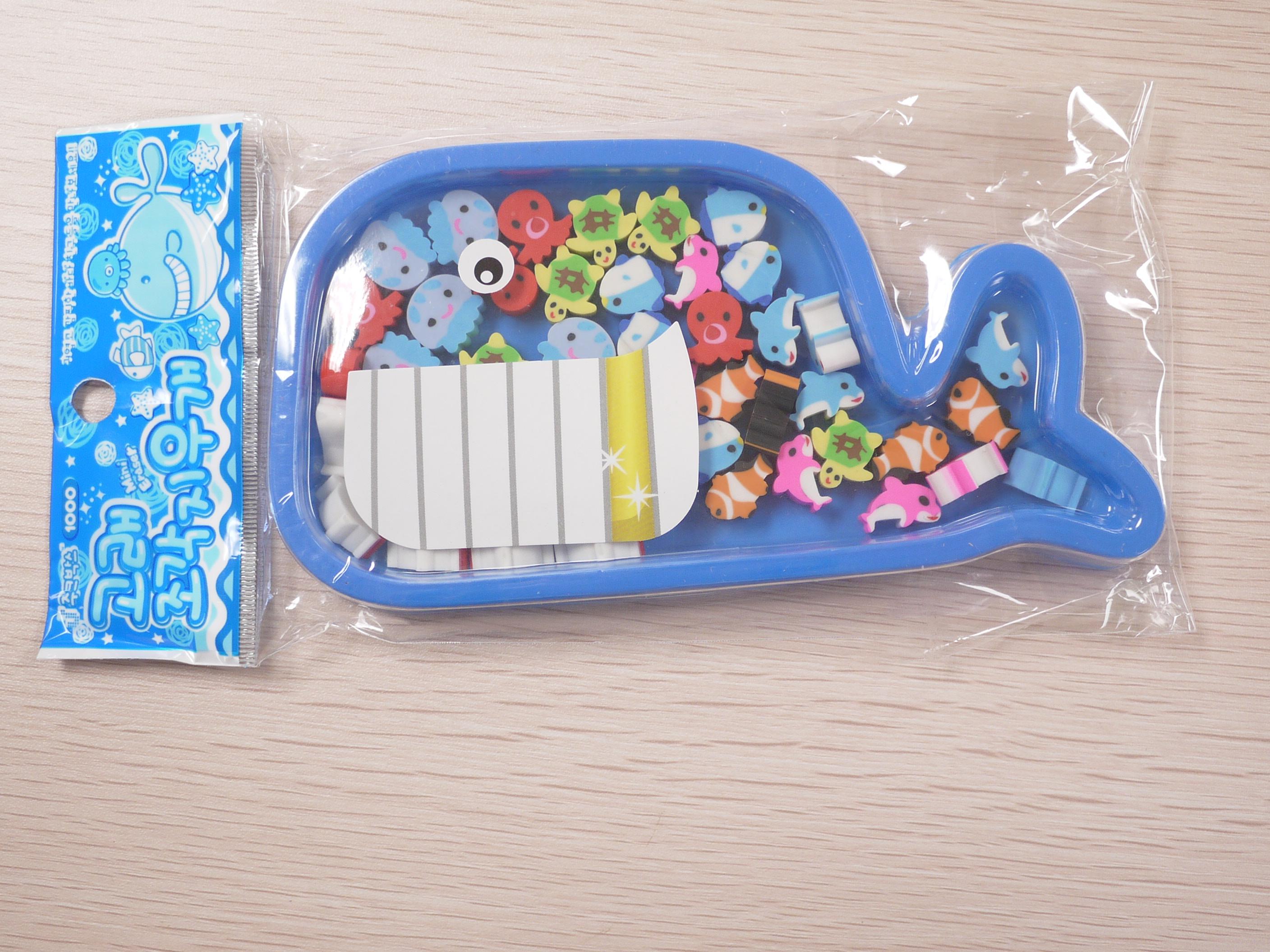 Mini Ocean Animal Erasers Set 小魚造型橡皮擦