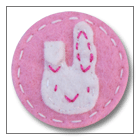 Giddy Giddy Ponytail Felt Hairband - Bunny