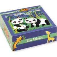 Mudpuppy Zoo Animals Block Puzzles