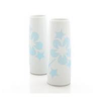 Not Neutral "Blue Flora" Vase  ~ New Design