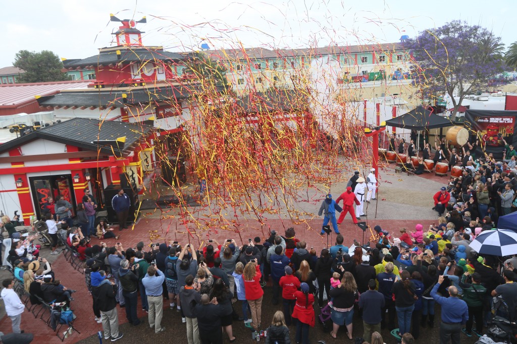 Ninjago Ride at Legoland California.(Photo by Sandy Huffaker/Legoland)