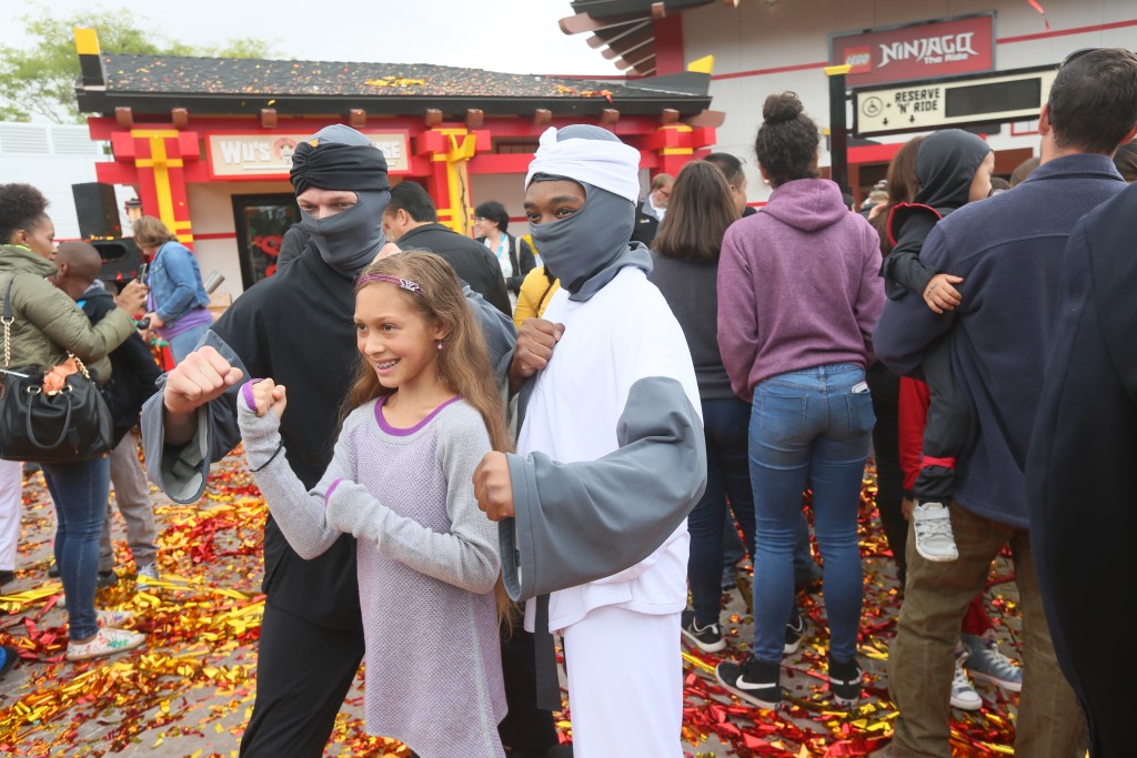 Ninjago Ride at Legoland California.(Photo by Sandy Huffaker/Legoland)