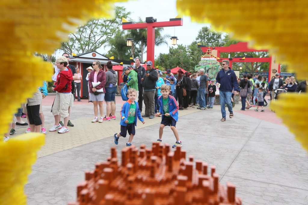 Grand Public opening of Ninjago at Legoland California on Thursday, April 5, 2016 in Carlsbad, CA.(Photo by Sandy Huffaker/Legoland California)
