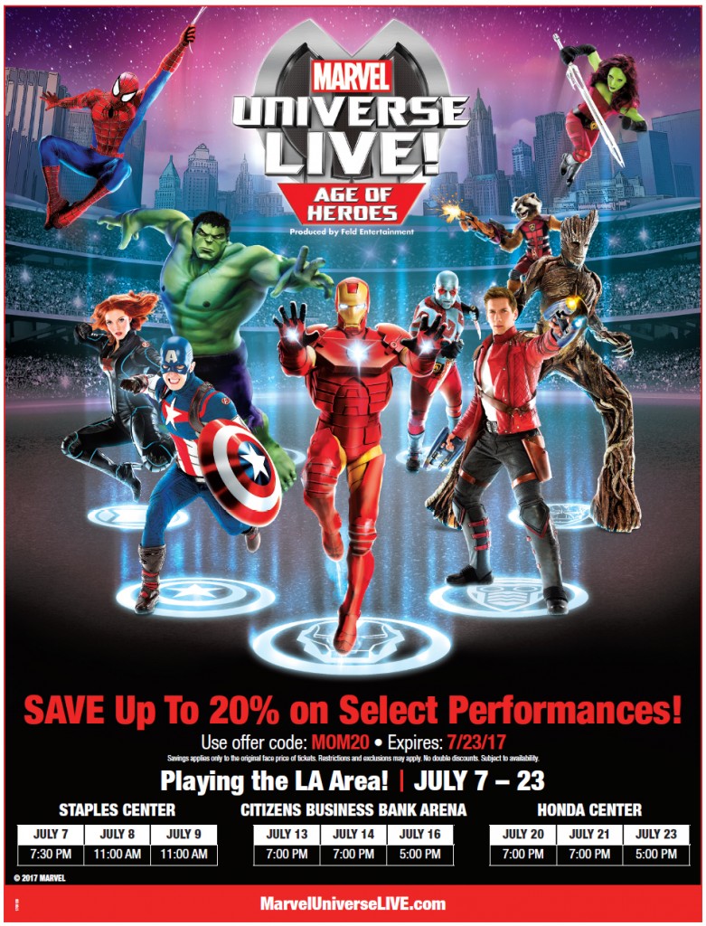 Marvel Universe Live! MOM Discount