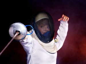 fencing kid