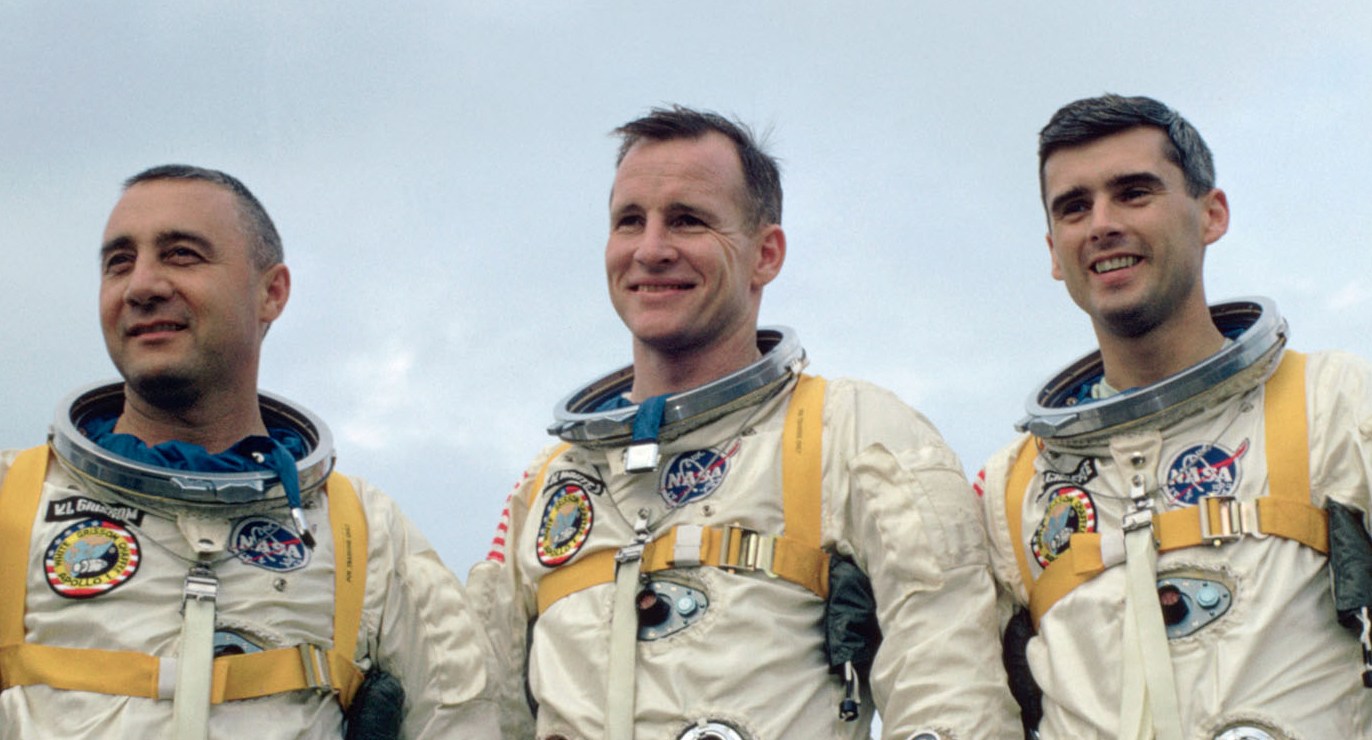 Apollo-1-astronauts-Gus-Grissom-Roger-Chaffee-and-Ed-White