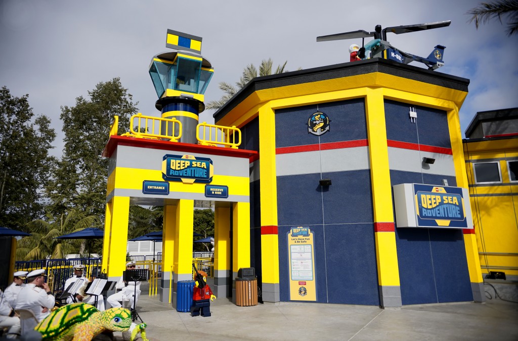 LEGO® City Deep Sea Adventure submarine ride grand opening on Monday, July 2, 2018 at Legoland California.(Photo by Sandy Huffaker/Legoland)