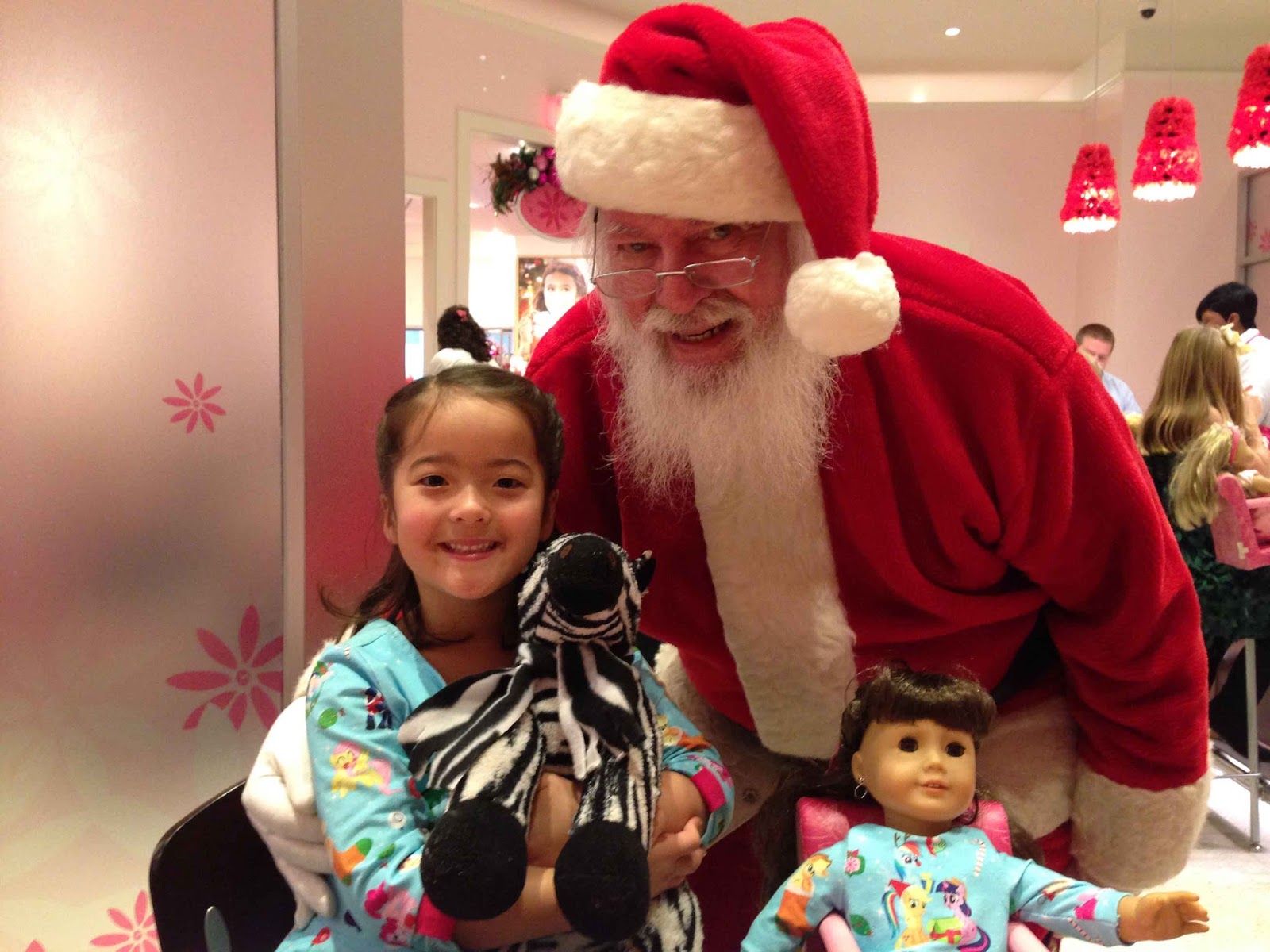 American-Girl-Welcomes-Santa