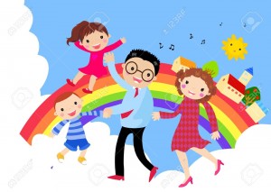 21597294-Happy-family-Stock-Vector-family-day-cartoon